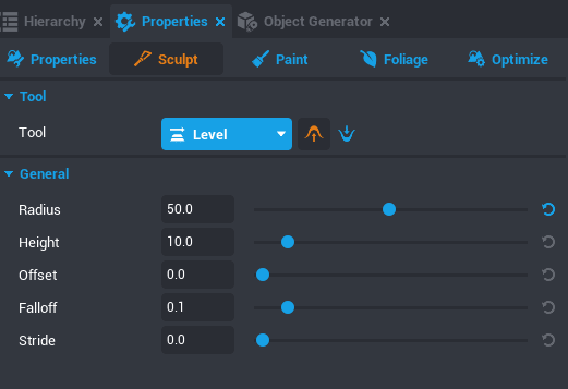 Select Level Tool