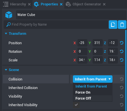 Force Off Collision